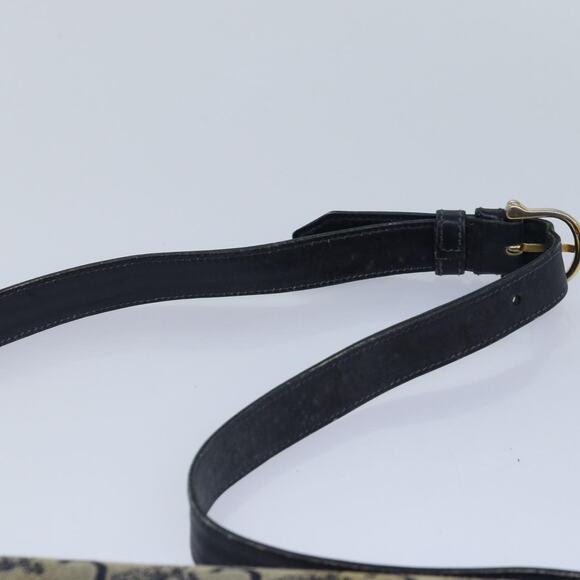 CELINE C Saluki Shoulder Bag Navy - Picture 8 of 13